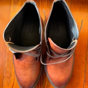 Tan Leather Boots - New